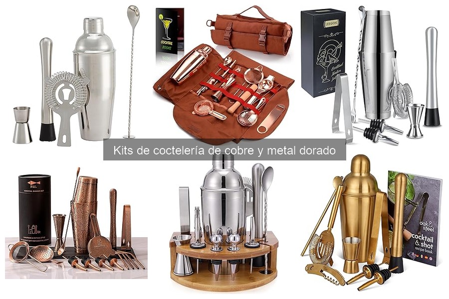 Beneficios de un kit de coctelería de cobre en casa