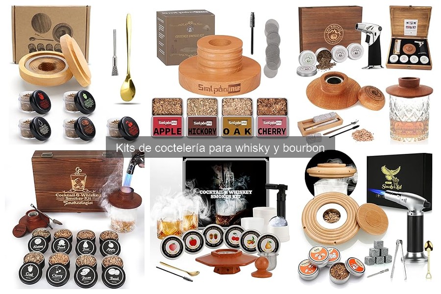 Beneficios de un kit de coctelería para whisky y bourbon