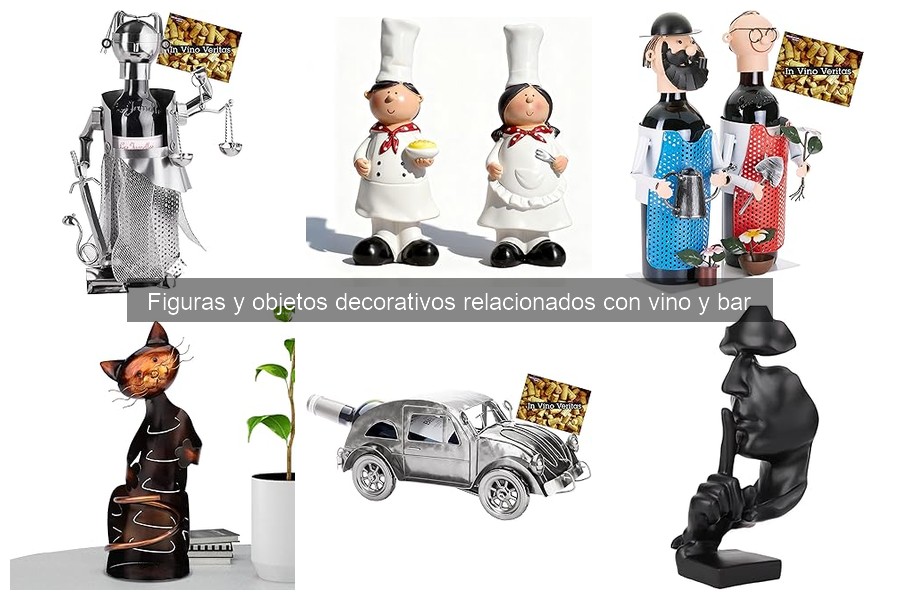 Beneficios de usar figuras decorativas en tu bar en casa