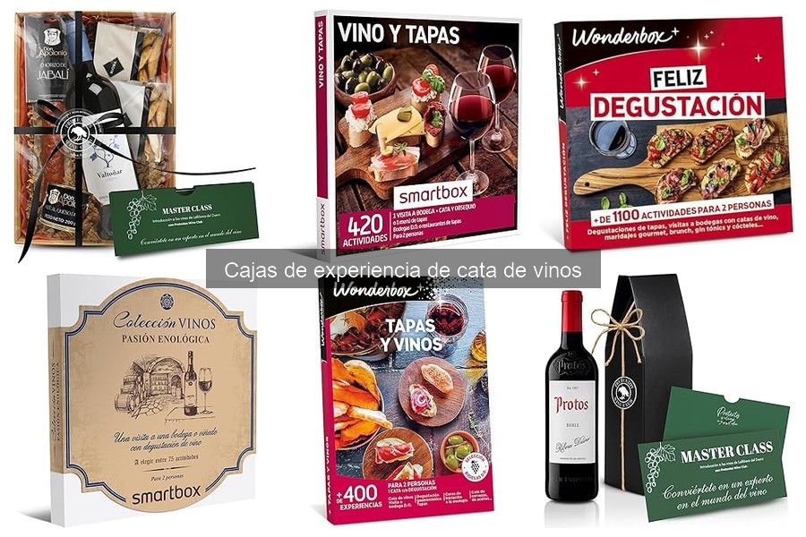 Cajas de Experiencia de Cata de Vinos para Eventos Especiales