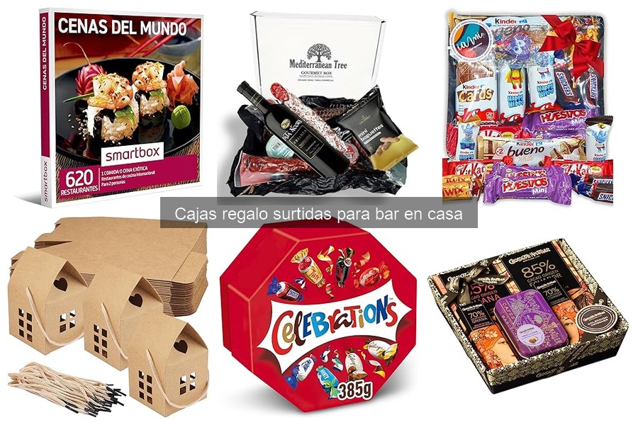 Cajas Regalo Surtidas para Bar en Casa: Características y Variedad