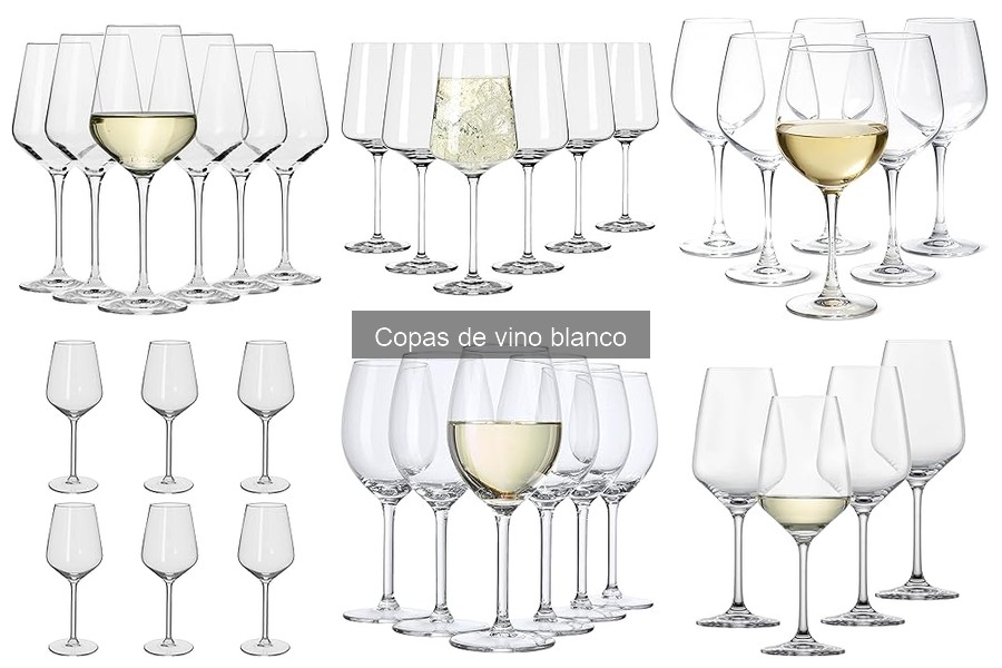 Características y Propósito de las Copas de Vino Blanco