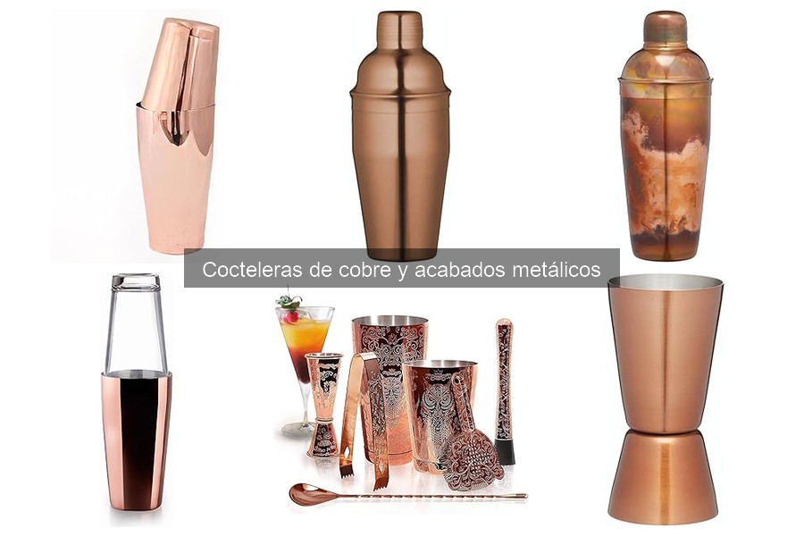 Coctelera de cobre vs. Boston: ¿Cuál elegir para tus cócteles?