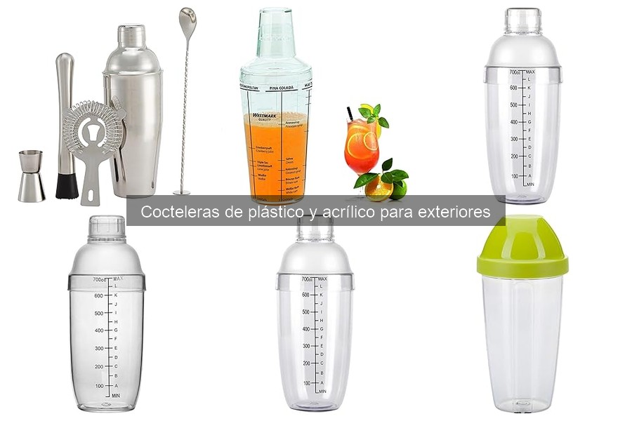 Cocteleras de acrílico: ¿son seguras para bebidas calientes?