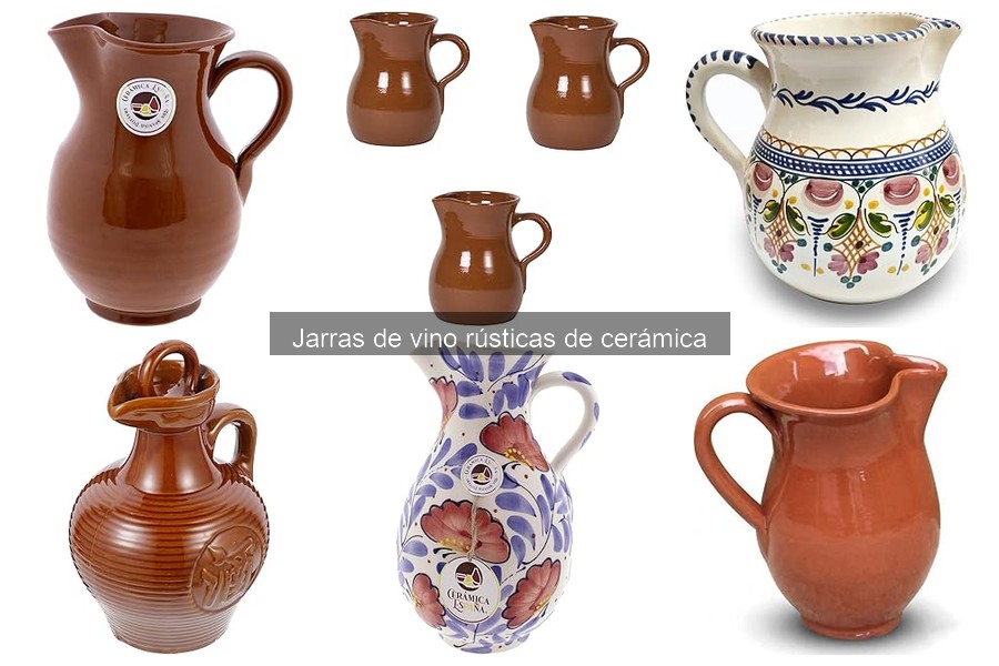 Cócteles Perfectos para Servir en Jarras de Vino Rústicas