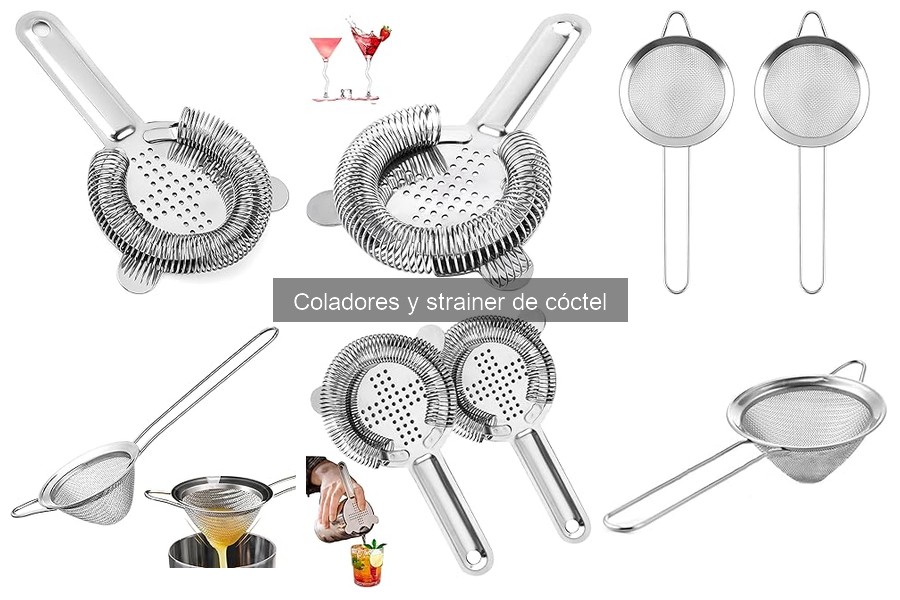 Coladores de cócteles: ¿cuándo son realmente necesarios?