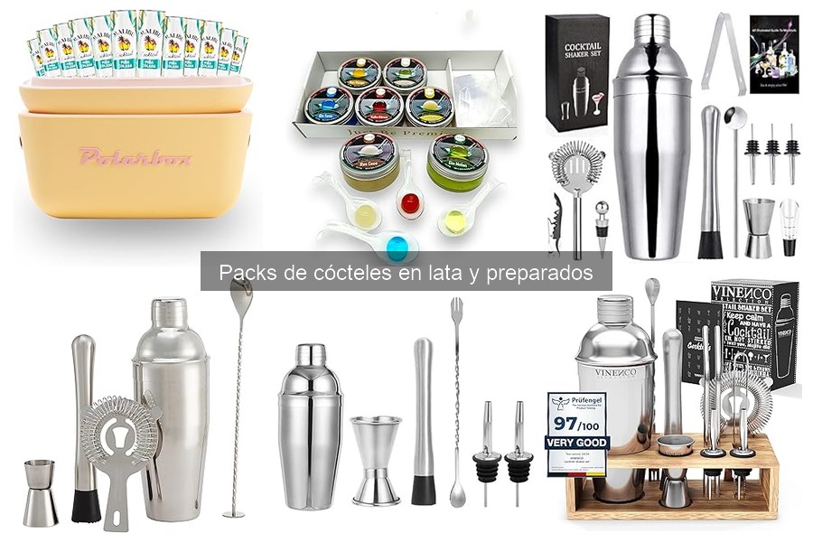 Cómo almacenar correctamente los packs de cócteles en lata