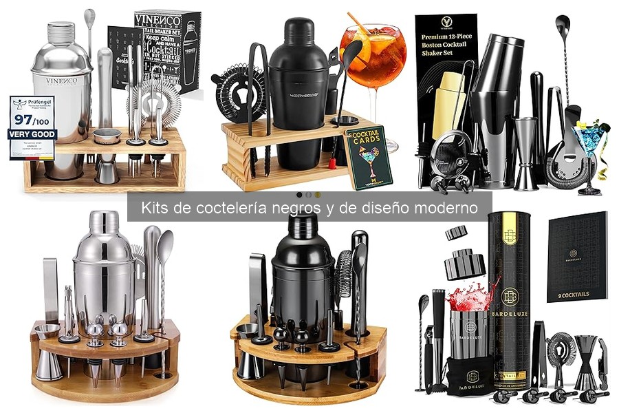 Cómo cuidar tu kit de coctelería negro: consejos prácticos