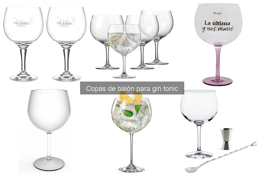 Cómo cuidar y limpiar copas de balón para gin tonic