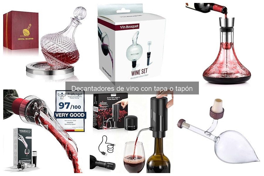 Cómo el Decantador de Vino con Tapa Afecta la Aireación