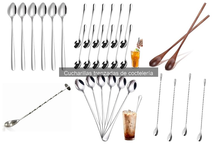 Cómo elegir cucharillas trenzadas para coctelería