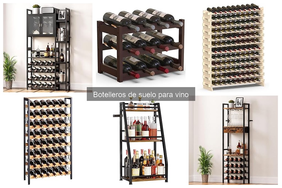 Cómo elegir el mejor botellero de suelo para vino