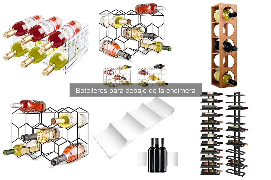 Cómo elegir el mejor botellero para debajo de la encimera