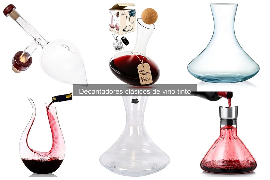 Cómo elegir el mejor decantador de vino tinto en casa