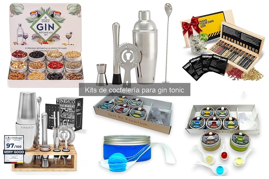 Cómo elegir el mejor kit de coctelería para gin tonic