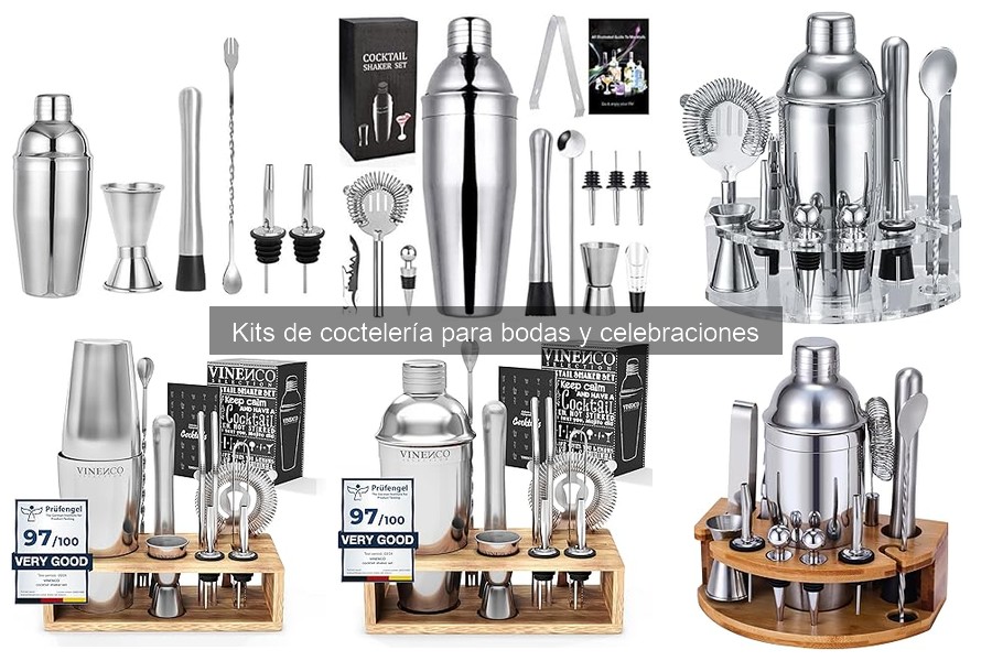 Cómo elegir el mejor kit de coctelería para tu boda