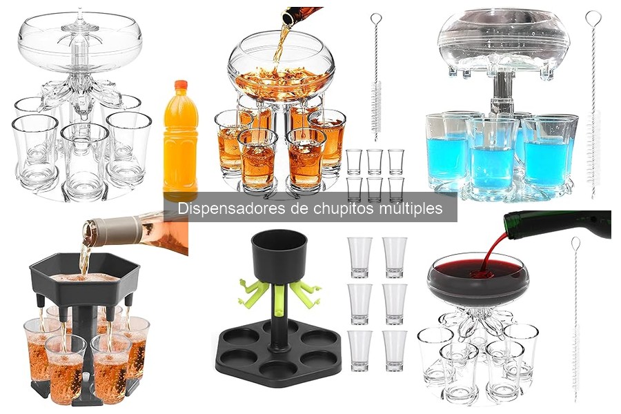 Cómo elegir el mejor material para dispensadores de chupitos