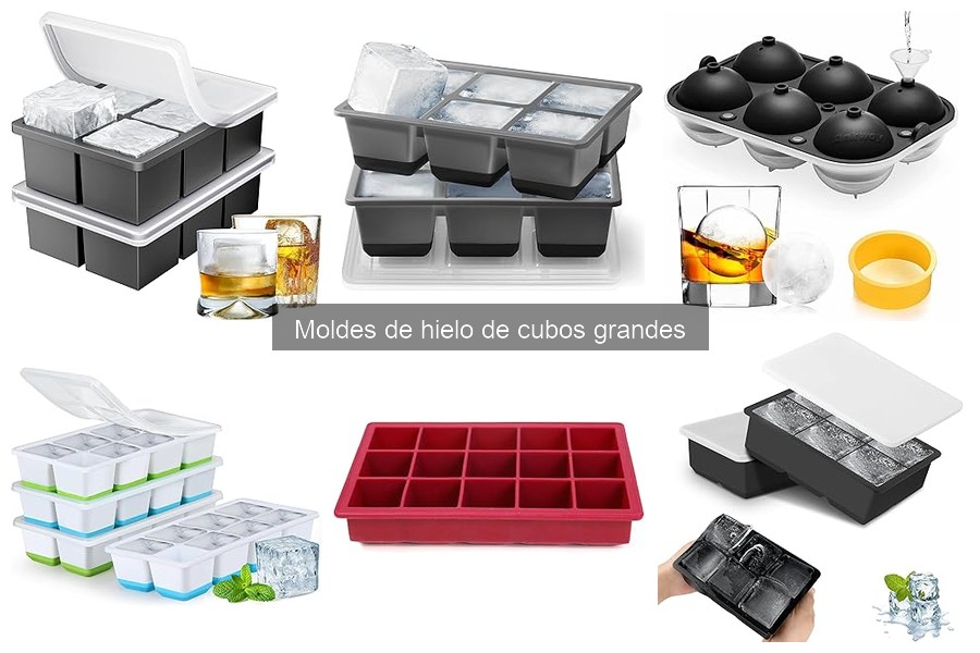 Cómo elegir el mejor molde de hielo de cubos grandes