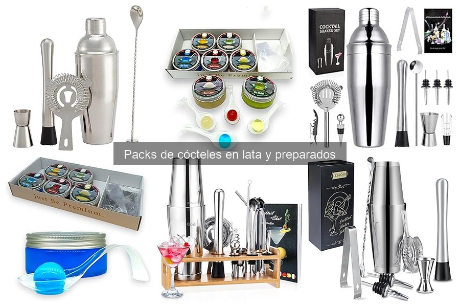 Cómo elegir el mejor pack de cócteles en lata