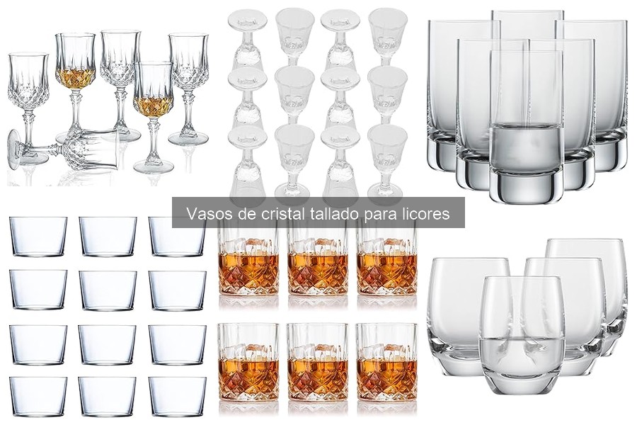 Cómo elegir el vaso de cristal tallado para licores