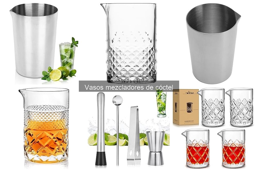 Cómo elegir el vaso mezclador de cóctel adecuado
