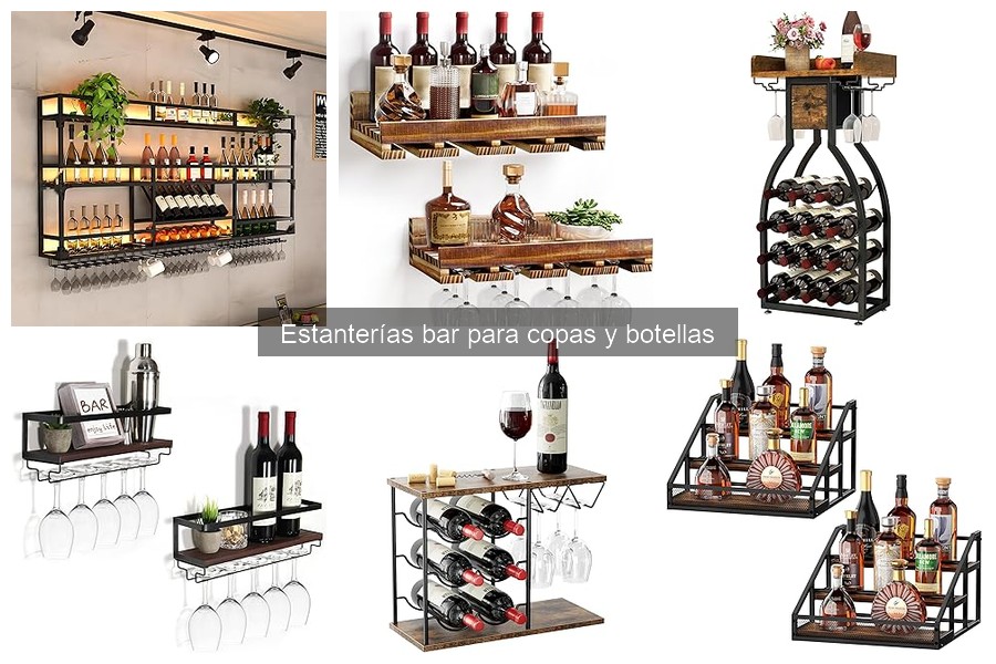 Cómo elegir la estantería bar según tu estilo de decoración