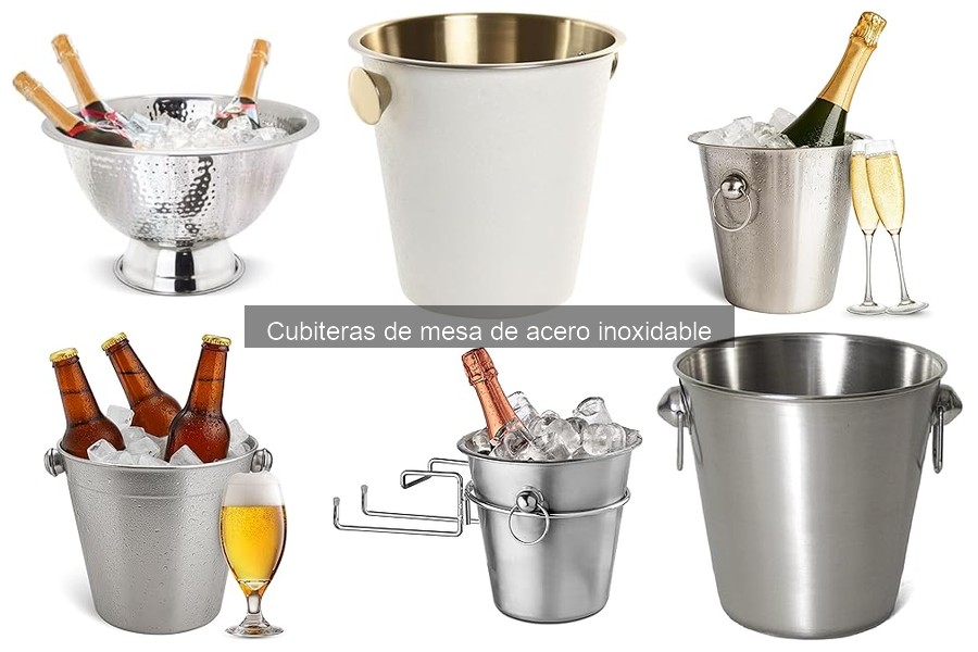 Cómo elegir la mejor cubitera de mesa de acero inoxidable