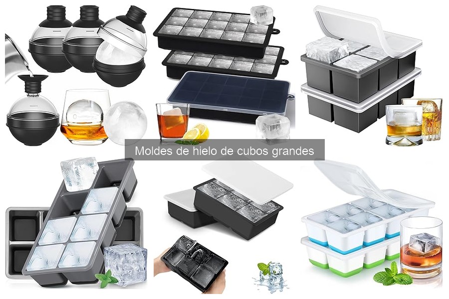 Cómo hacer cubos de hielo grandes en casa fácilmente