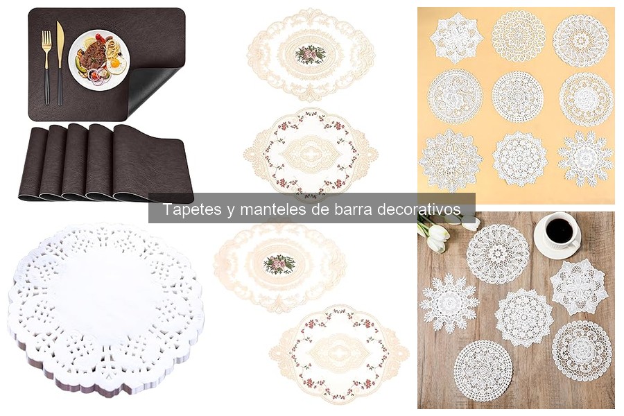 Cómo hacer un tapete decorativo para tu barra en casa