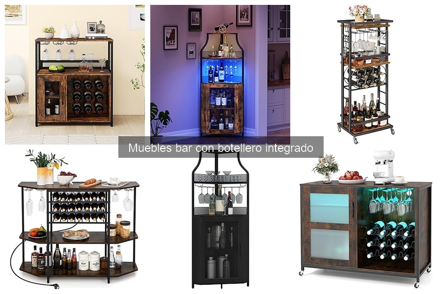 Cómo instalar un mueble bar con botellero integrado