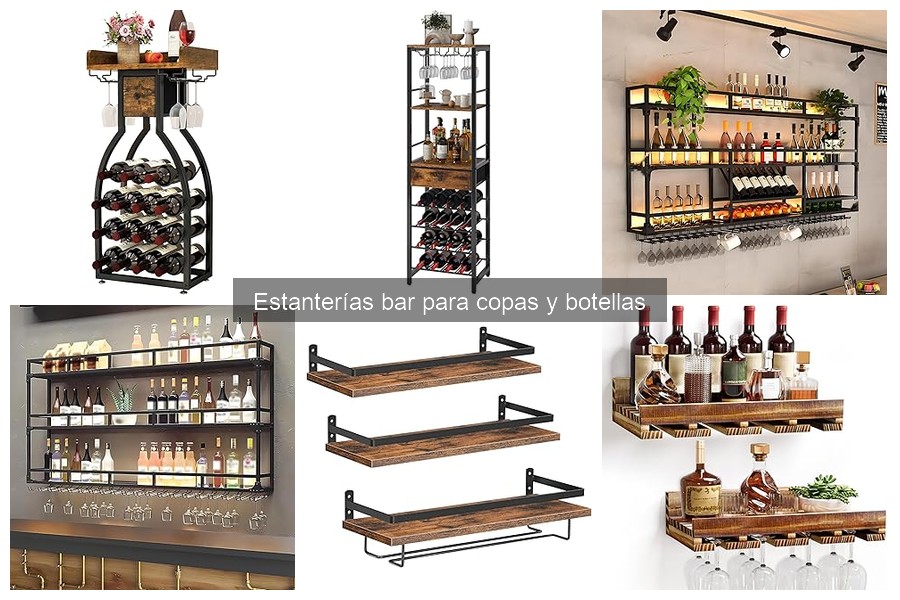 Cómo instalar una estantería bar de manera segura