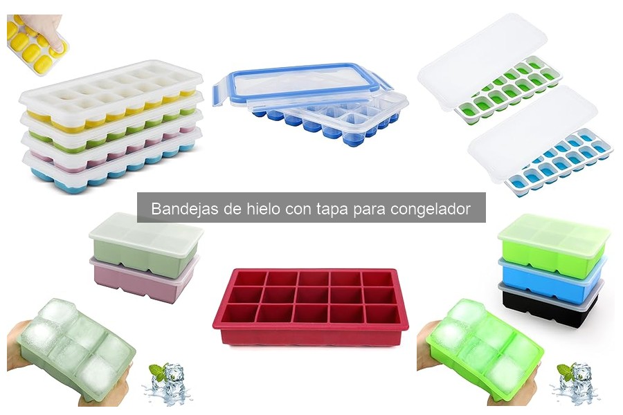 Cómo instalar y mantener bandejas de hielo con tapa