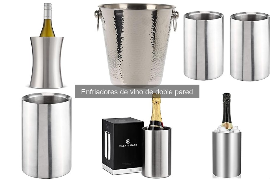 Cómo limpiar un enfriador de vino de doble pared