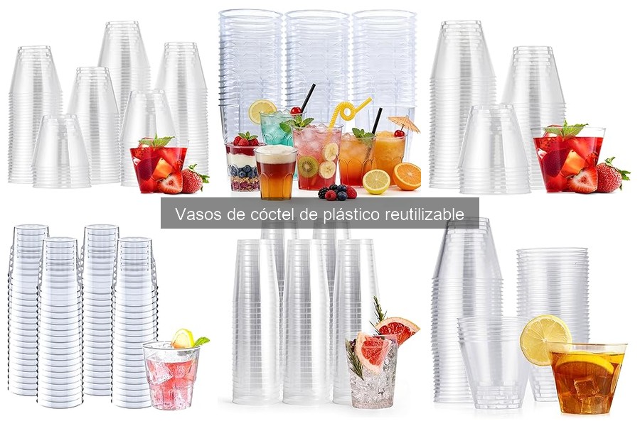 Cómo limpiar vasos de cóctel de plástico reutilizable