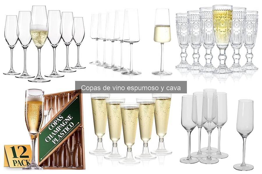 Cómo limpiar y cuidar las copas de vino espumoso
