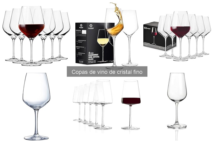 Cómo limpiar y mantener copas de vino de cristal fino