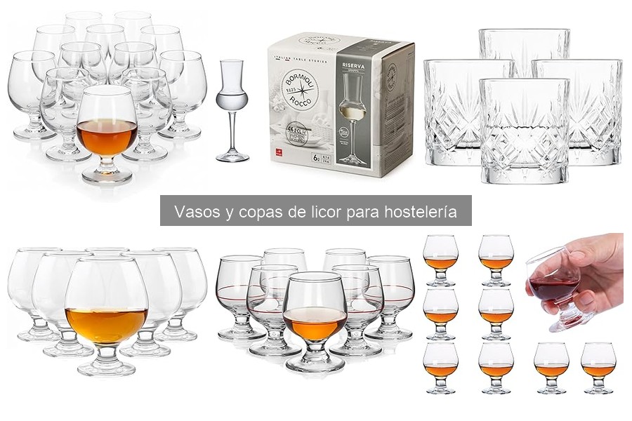 Cómo limpiar y mantener copas y vasos de licor