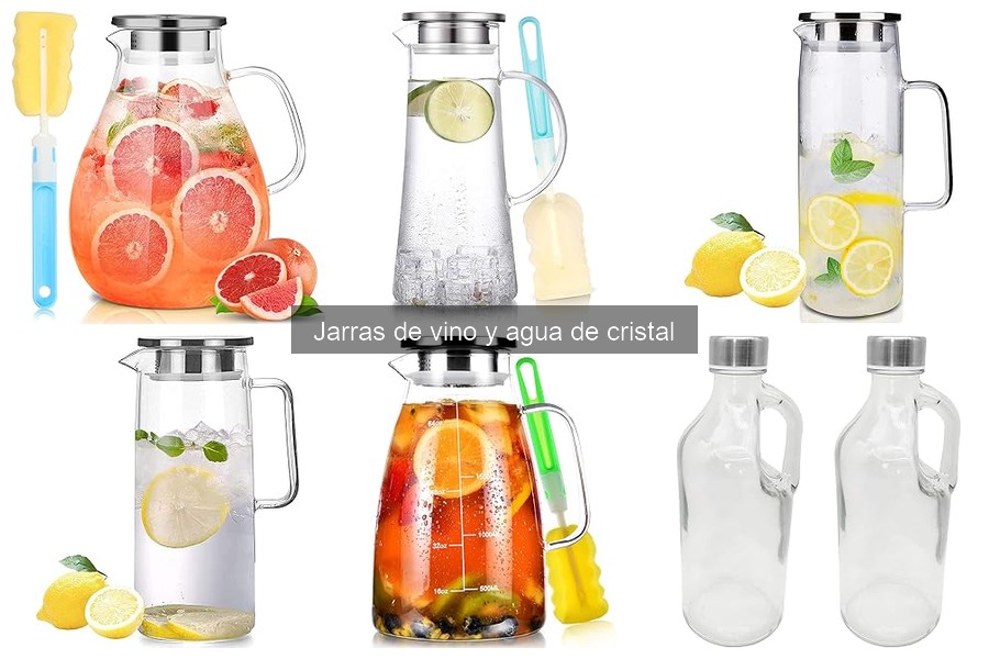 Cómo limpiar y mantener jarras de cristal adecuadamente