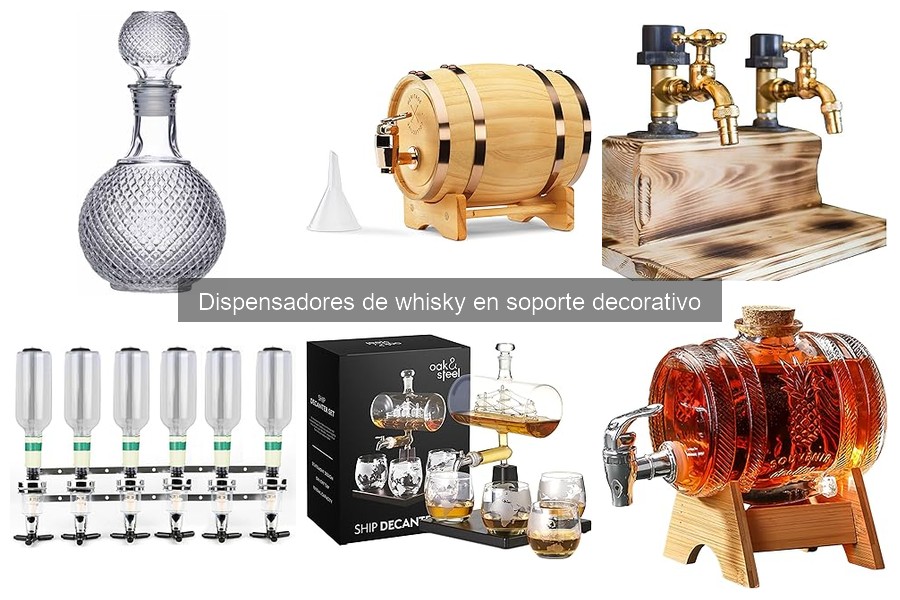 Cómo limpiar y mantener tu dispensador de whisky decorativo