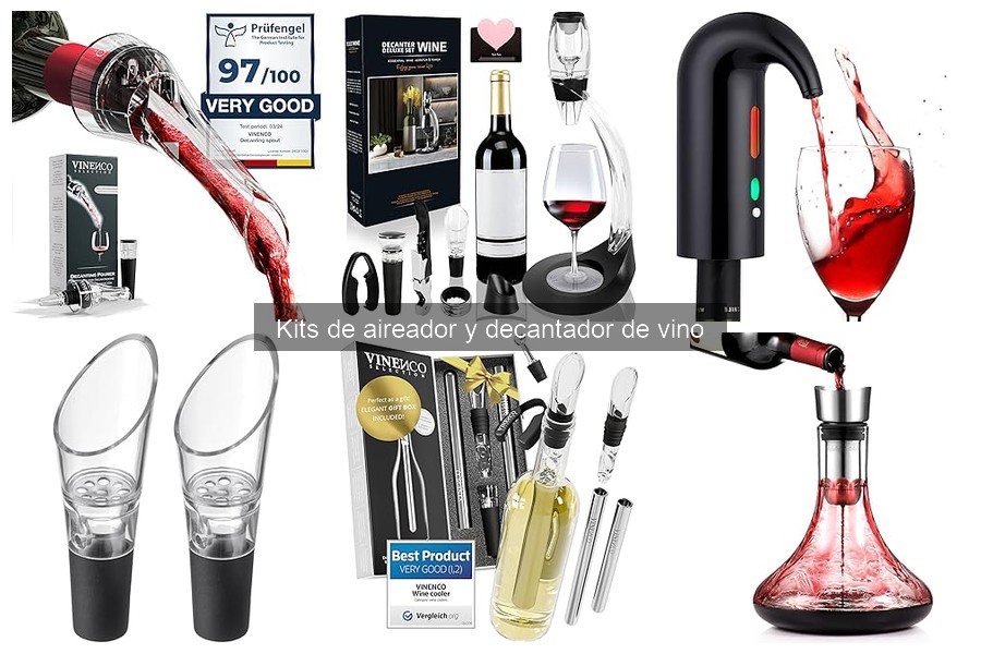 Cómo limpiar y mantener tu kit de aireador y decantador de vino