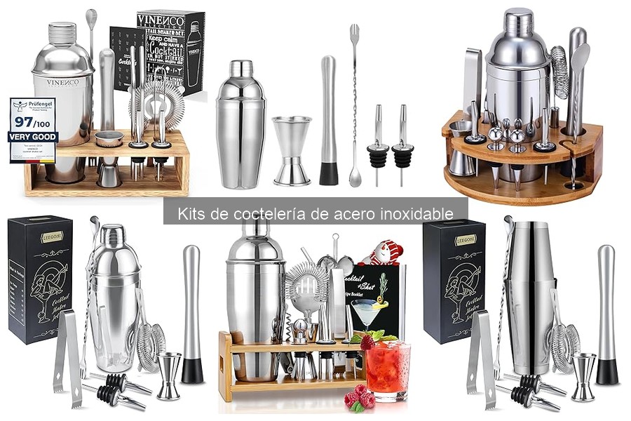 Cómo limpiar y mantener tu kit de coctelería de acero inoxidable