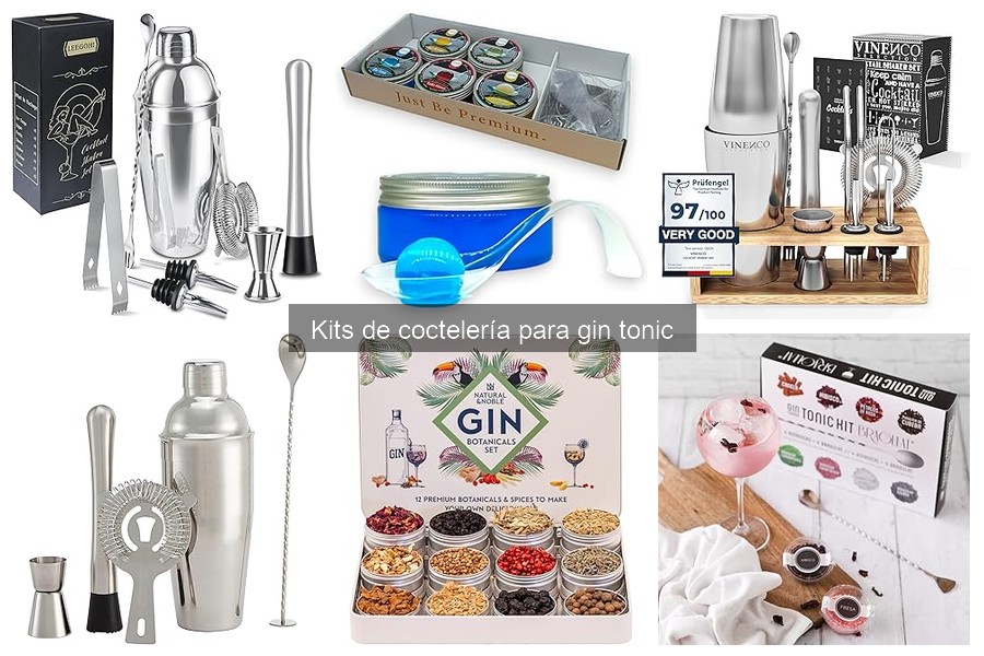 Cómo limpiar y mantener tu kit de coctelería para gin tonic