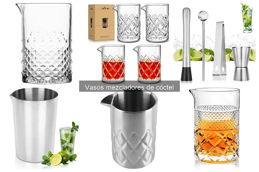 Cómo limpiar y mantener tus vasos mezcladores de cóctel