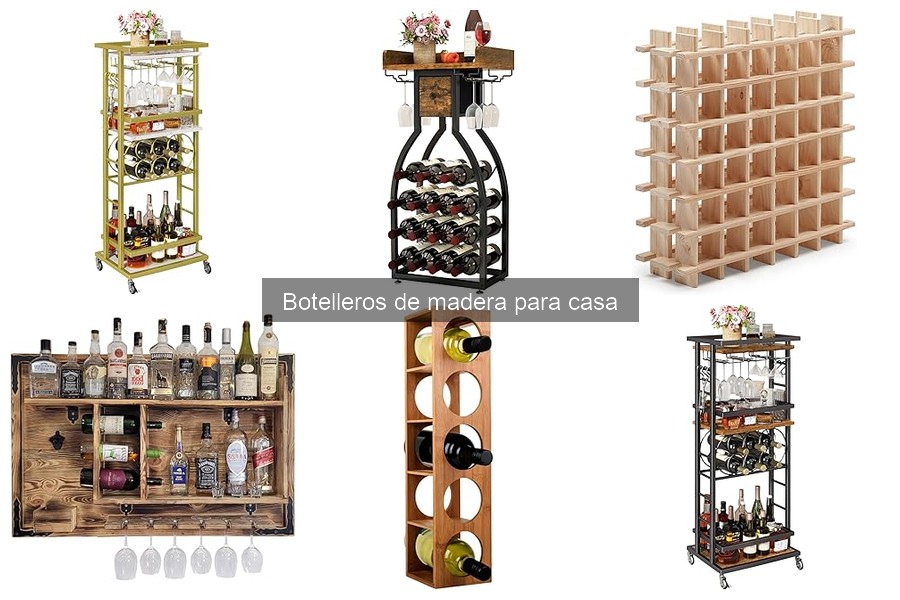 Cómo limpiar y mantener un botellero de madera