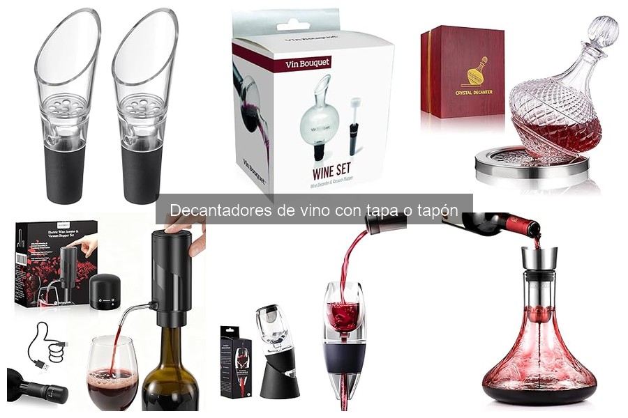 Cómo limpiar y mantener un decantador de vino con tapa