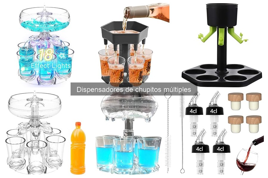 Cómo limpiar y mantener un dispensador de chupitos múltiples