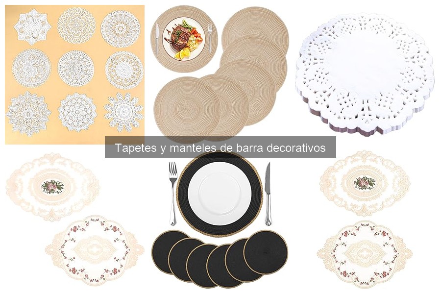 Cómo los tapetes mejoran tu experiencia de cócteles en casa