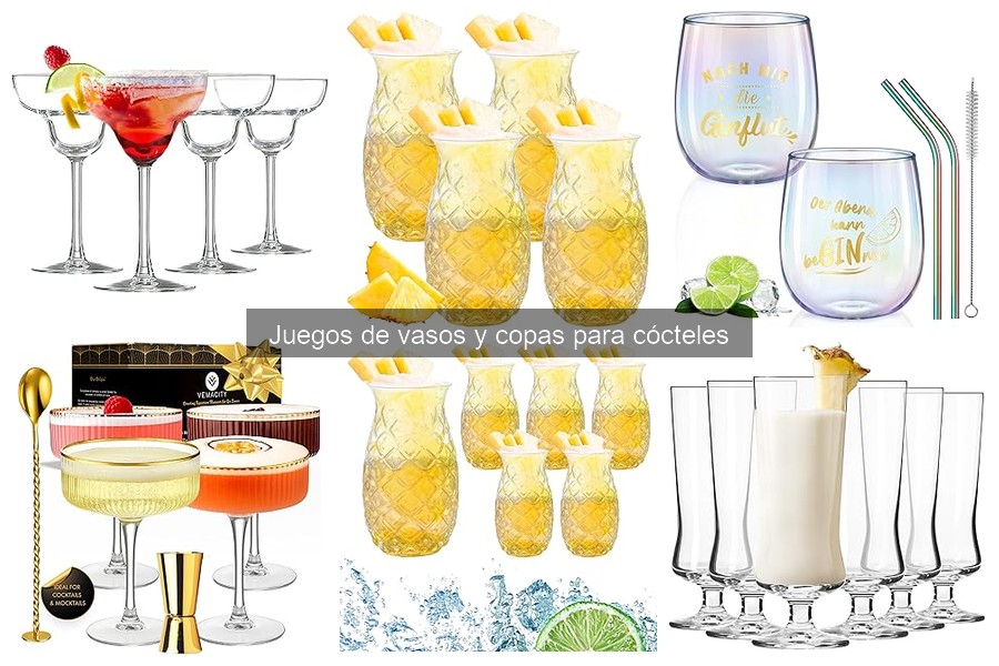 Cómo mantener y limpiar tus vasos de cócteles