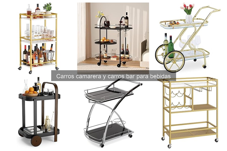 Cómo organizar tu carro bar en casa de forma eficiente