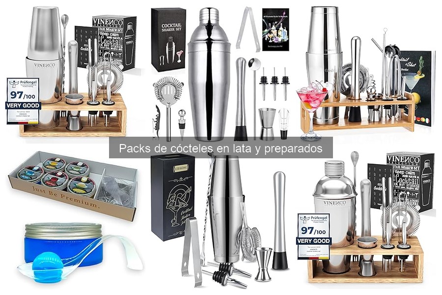 Cómo preparar cócteles en lata para disfrutar en casa